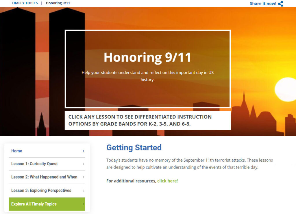 Honoring 9-11